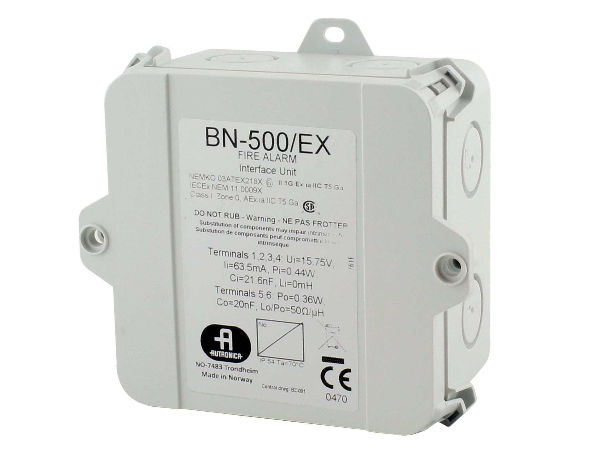 Inleesmodule BN-500/EX